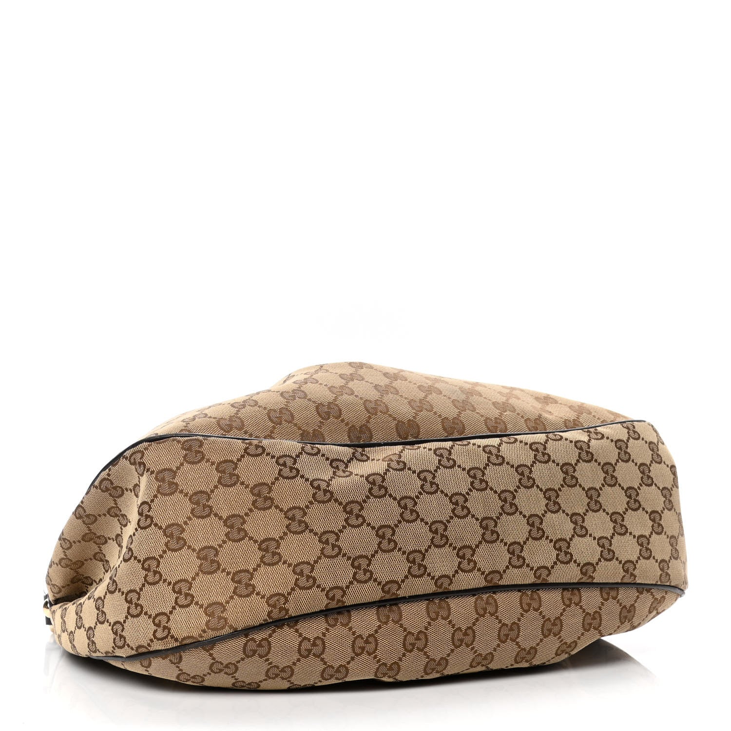 Gucci Monogram Medium Sukey Hobo Dark Brown 3 of 6