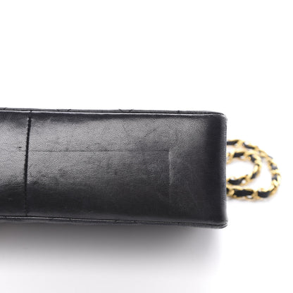 Chanel Lambskin Quilted Medium Single Flap Black 18 of 19