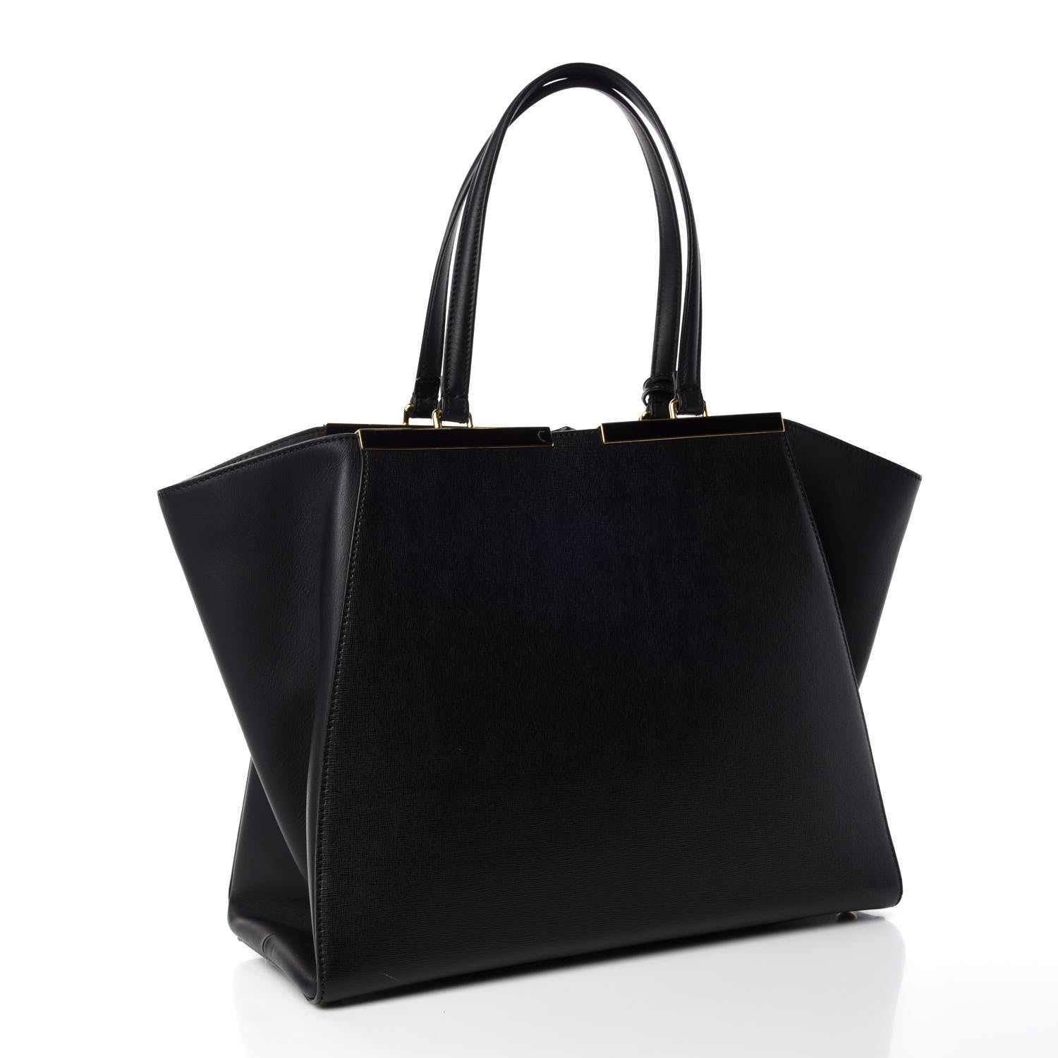 Fendi Vitello Elite Large 3Jours Tote Black 3 of 9