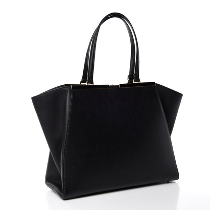 Fendi Vitello Elite Large 3Jours Tote Black 3 of 9