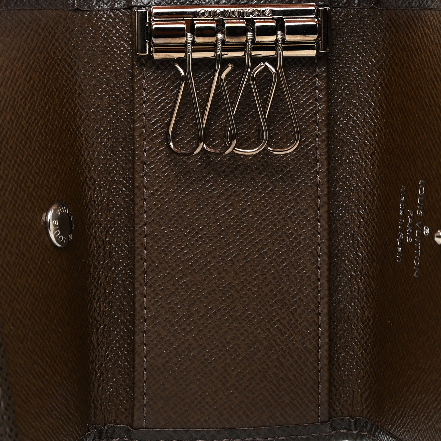 Louis Vuitton Taiga 4 Key Multicles Holder Acajou 7 of 8