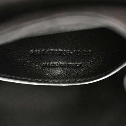 Saint Laurent Lambskin Quilted Monogram Mini Nolita Black 7 of 10