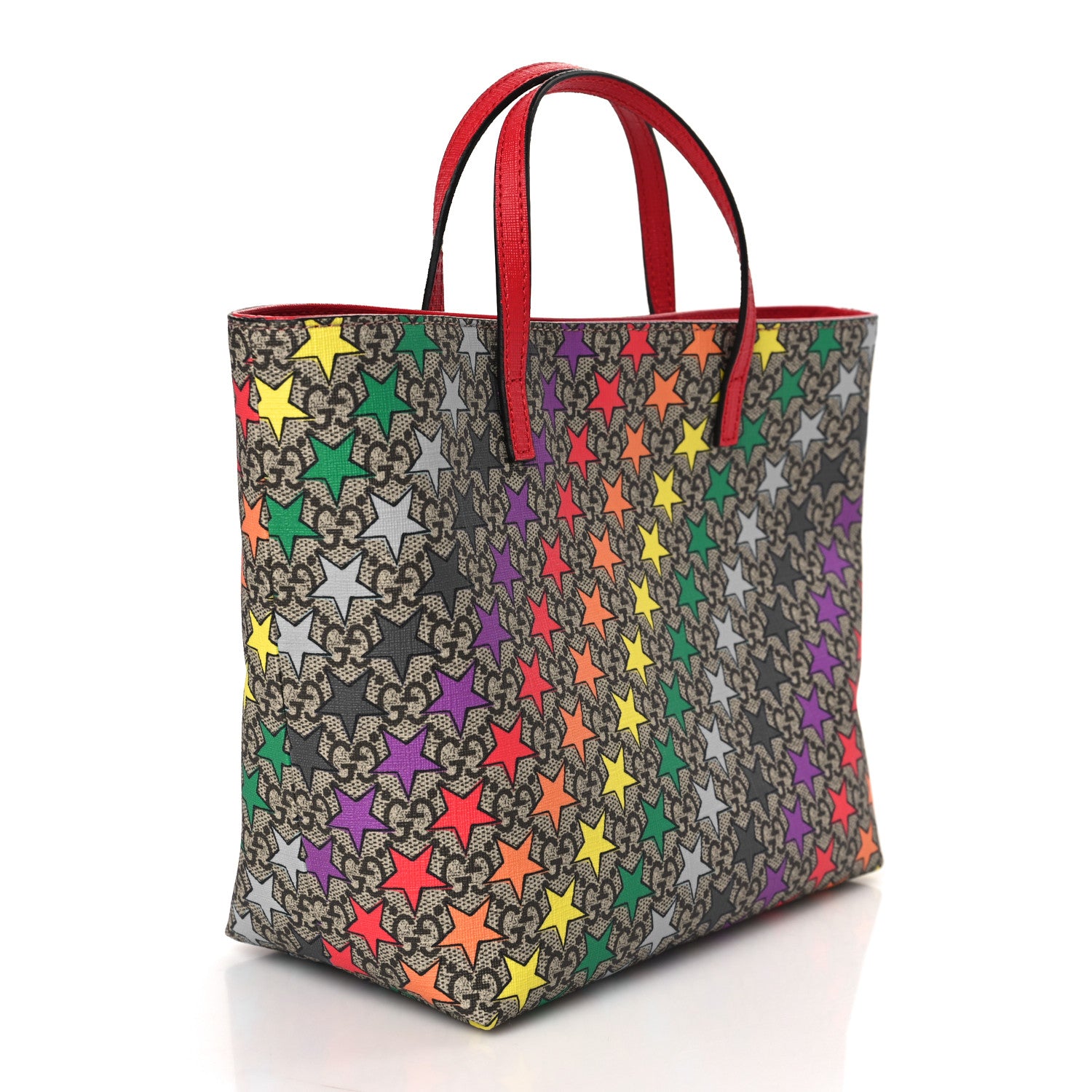 Gucci GG Supreme Monogram Childrens Star Print Tote Multicolor 3 of 9