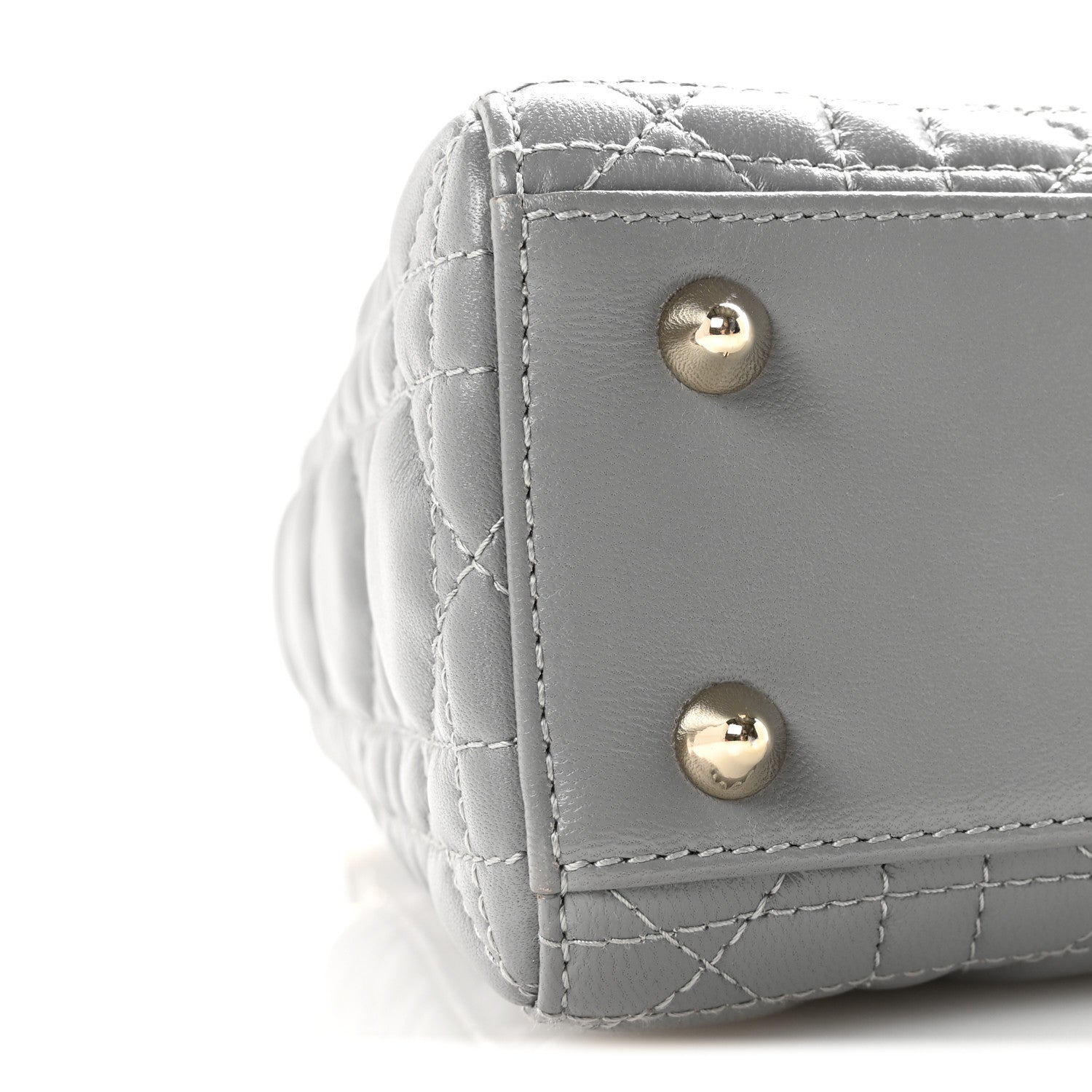 Christian Dior Lambskin Cannage Small Lucky Badges My Lady Dior