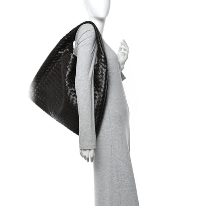 Bottega Veneta Calfskin Intrecciato Large Hop Fondant 2 of 10