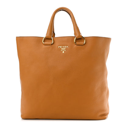 Prada Vitello Daino Shopping Tote Naturale 1 of 10
