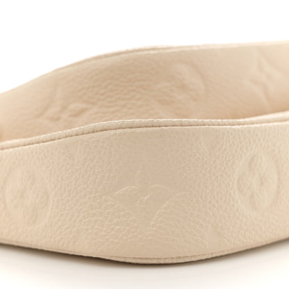 Louis Vuitton Empreinte Monogram Giant Multi Pochette Accessories Cream 8 of 11