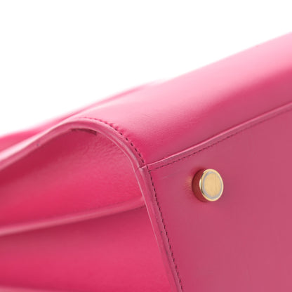 Saint Laurent Calfskin Small Sac De Jour Lipstick Fuchsia 10 of 17