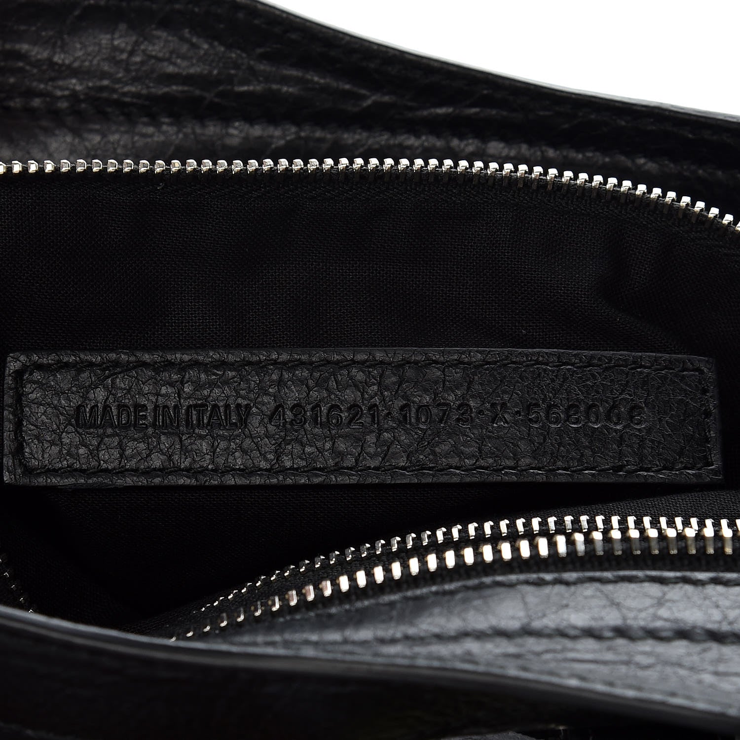 Balenciaga Agneau Arena Car Tag Classic Silver Hardware S City Black TBC 9 of 11
