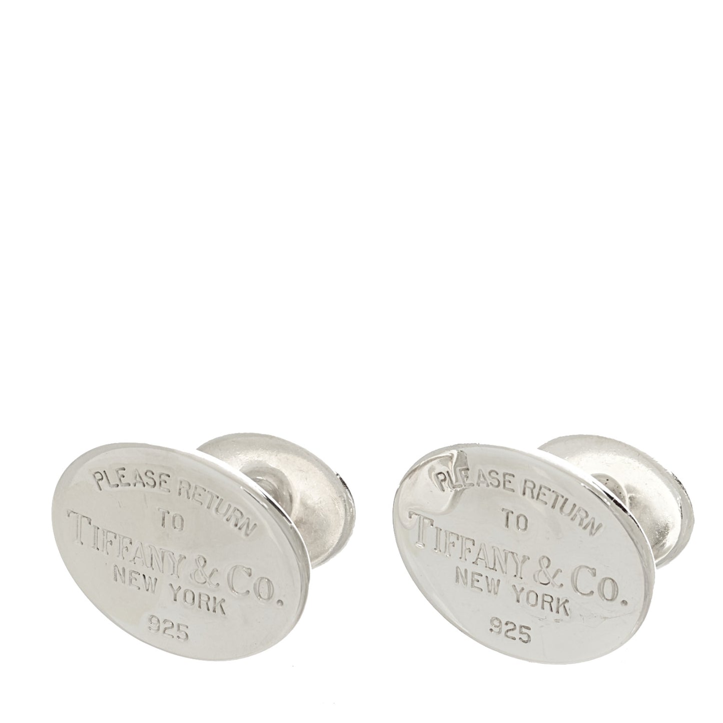 Sterling Silver Return To Tiffany Cufflinks