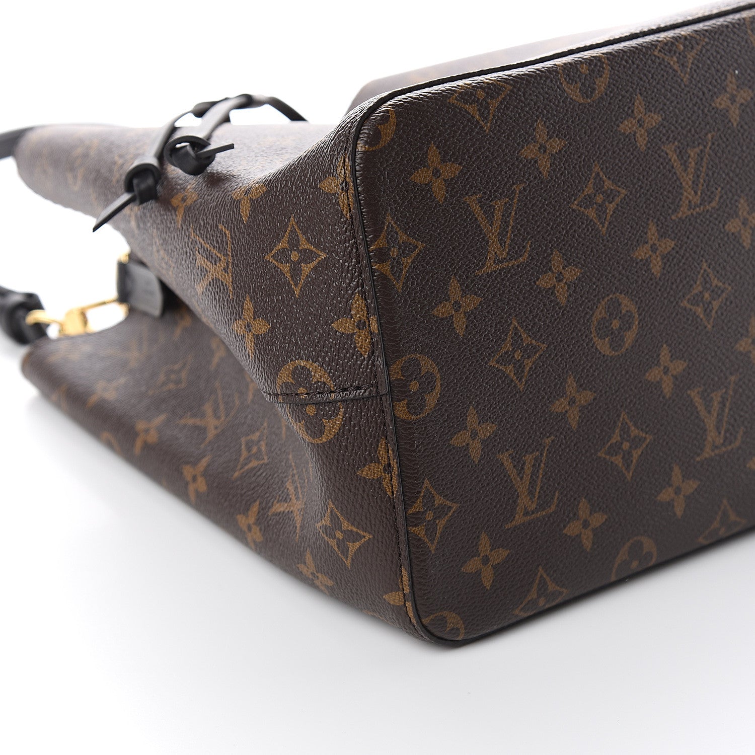 Louis Vuitton Monogram Neonoe MM Black 7 of 8