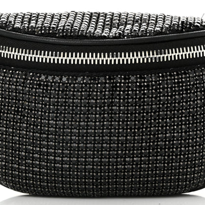 Alexander Wang Rhinestone Mesh Mini Attica Belt Bag Black 7 of 11