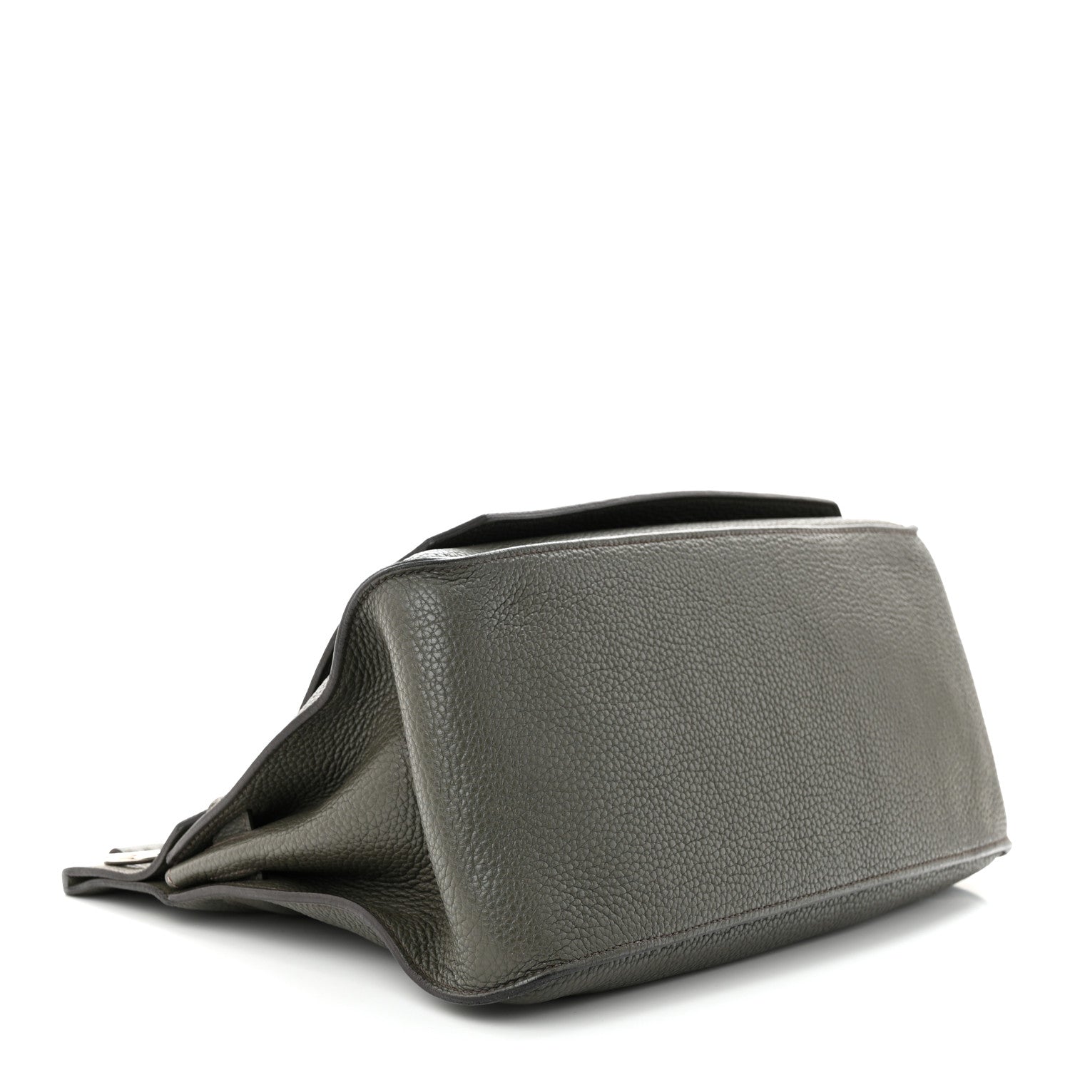 Hermes Taurillon Clemence Jypsiere 34 Etain 4 of 13