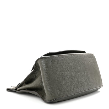 Hermes Taurillon Clemence Jypsiere 34 Etain 4 of 13