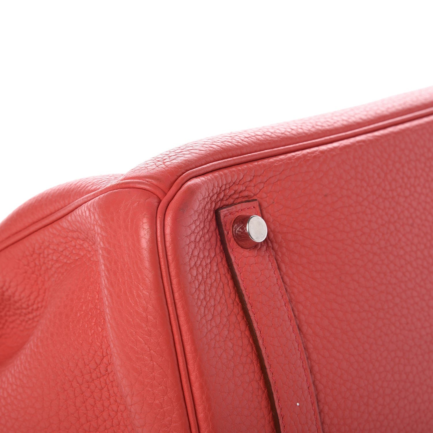 Hermes Taurillon Clemence Birkin 35 Bougainvillea 32 of 32