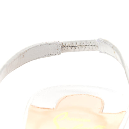 Christian Louboutin Kid Taralita 55 Thong Sandals 38 White 9 of 11