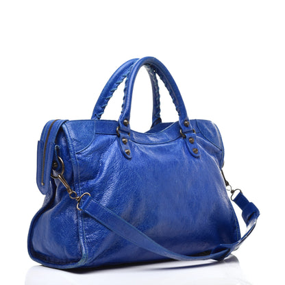 Balenciaga Agneau Classic Hardware City Bleu Lazuli 3 of 9