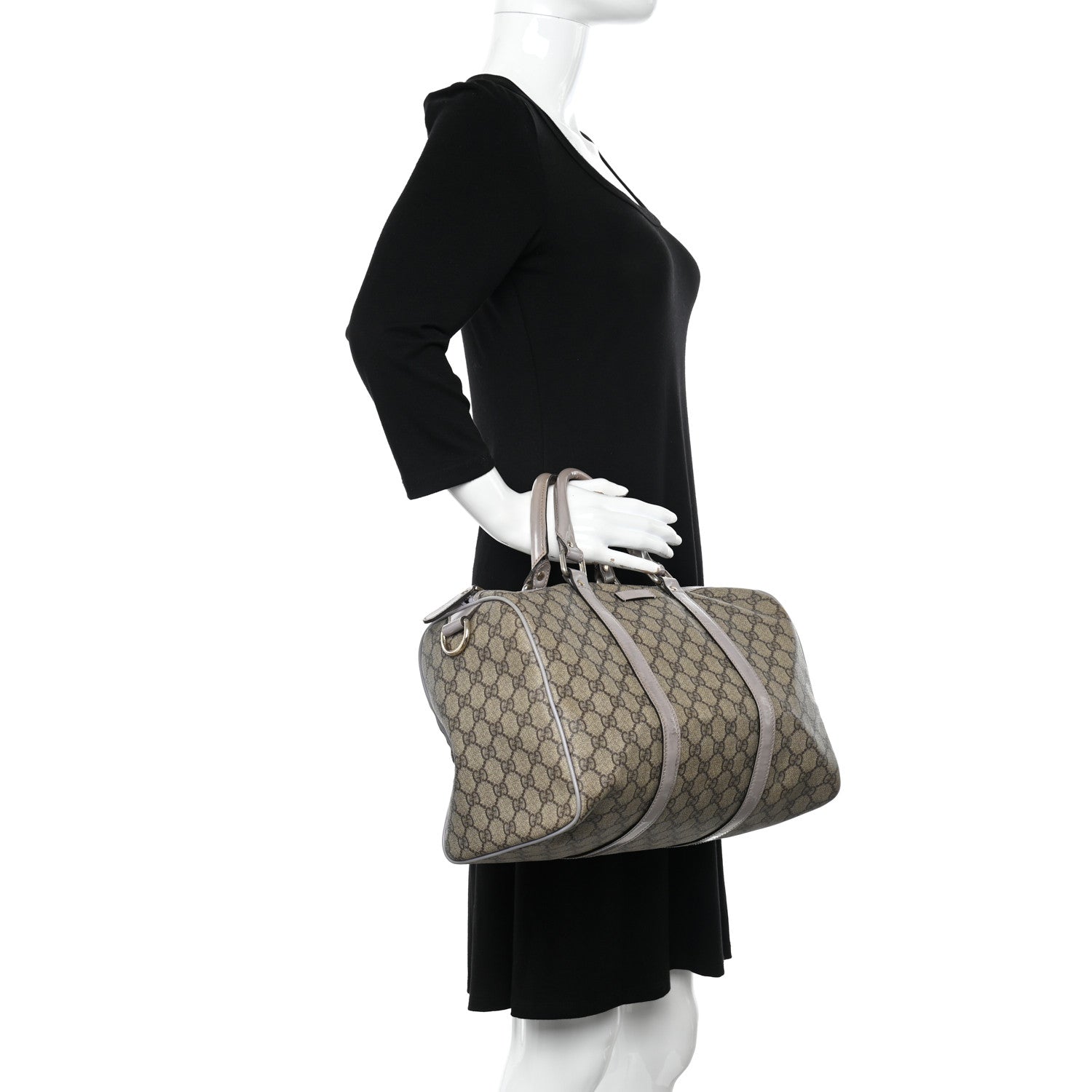 Gucci GG Plus Monogram Medium Joy Boston Lilac 2 of 16