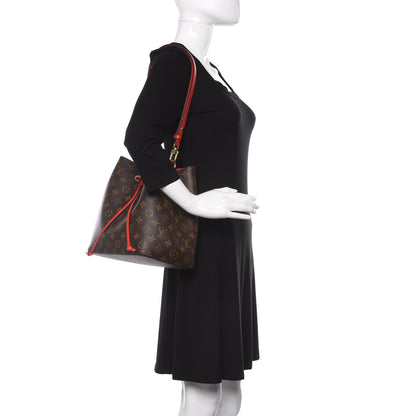 Louis Vuitton Monogram Neonoe MM Coquelicot 2 of 8