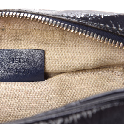 Gucci Vernice Naplack Small Soho Disco Bag Uniform Blue 9 of 10