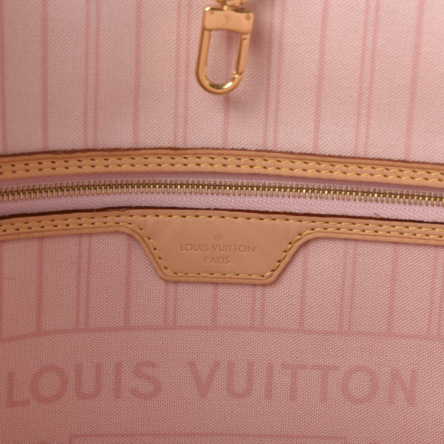 Louis Vuitton Damier Azur Neo Neverfull MM Rose Ballerine 7 of 11