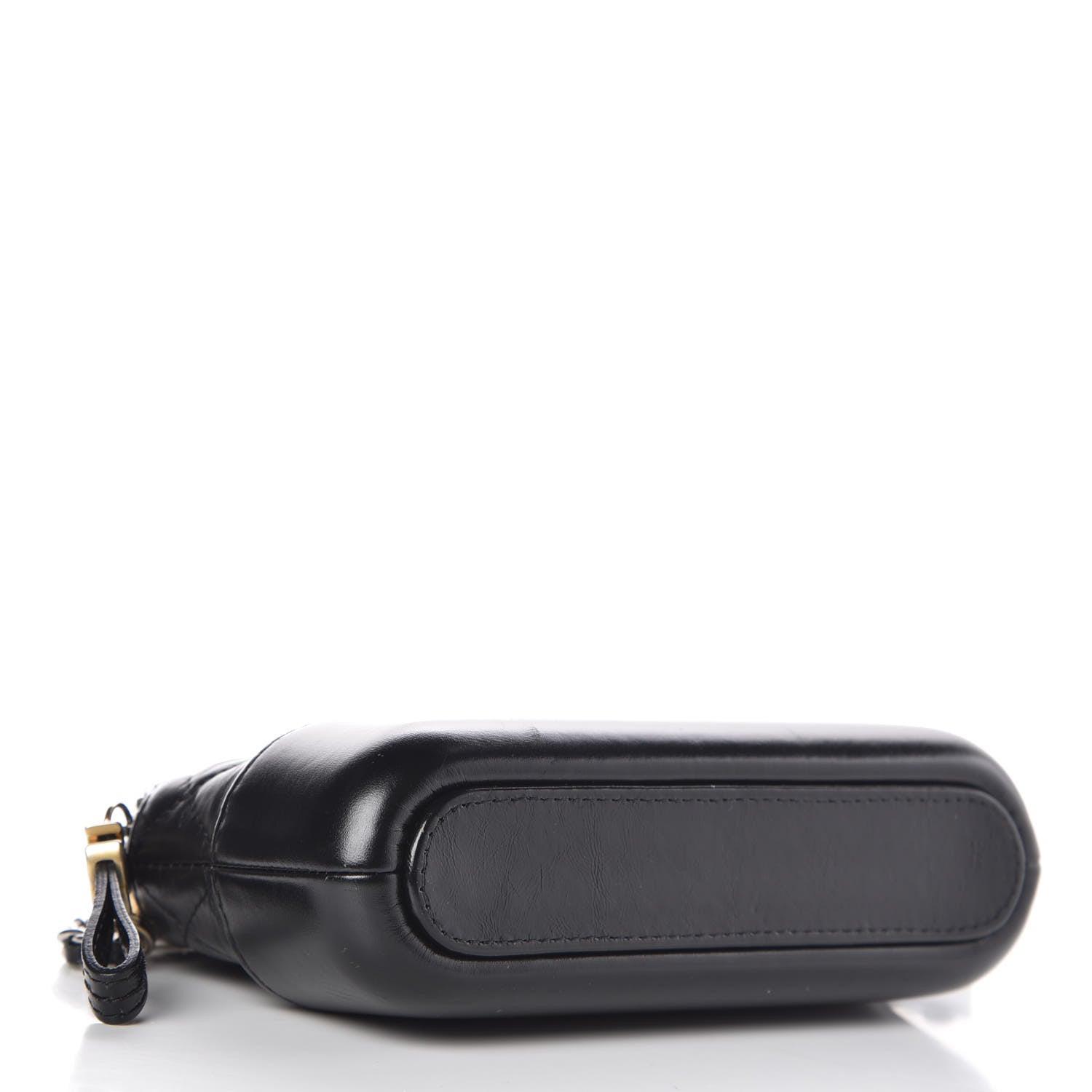 Chanel Aged Calfskin Quilted Small Gabrielle Clutch With Chain Black 5 of 14