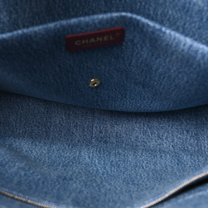 Chanel Denim Souplissimo Maxi Flap Blue 5 of 11
