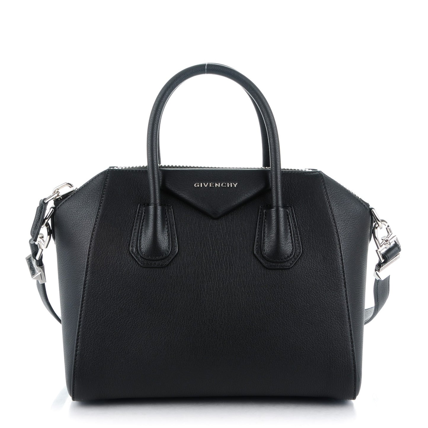 Sugar Goatskin Small Antigona Black