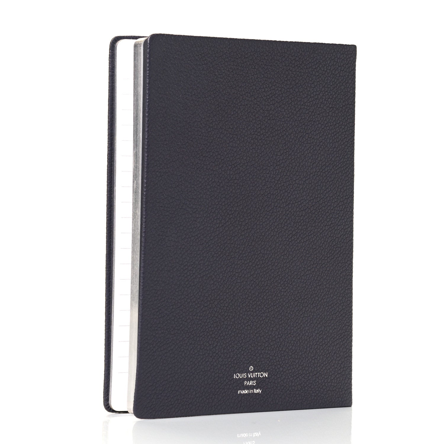 Louis Vuitton Taurillon Notebook MM Gris 2 of 4