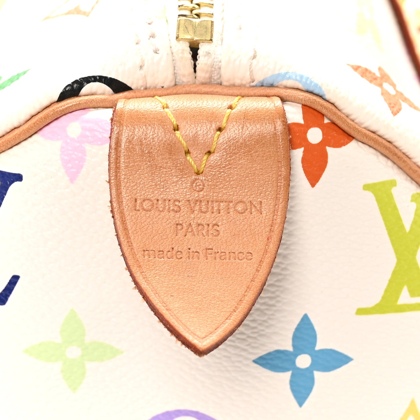 Monogram Multicolor Speedy 30 White