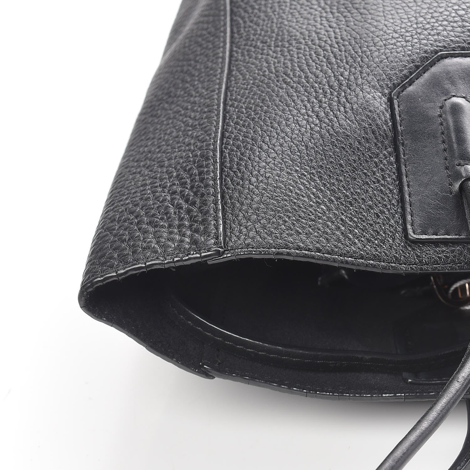 Alexander Wang Pebbled Calfskin Large Prisma Skeletal Tote Black Rose Gold Hardware 24 of 25