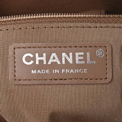 Chanel Caviar Quilted Large Shopping Tote Dark Beige 6 of 10
