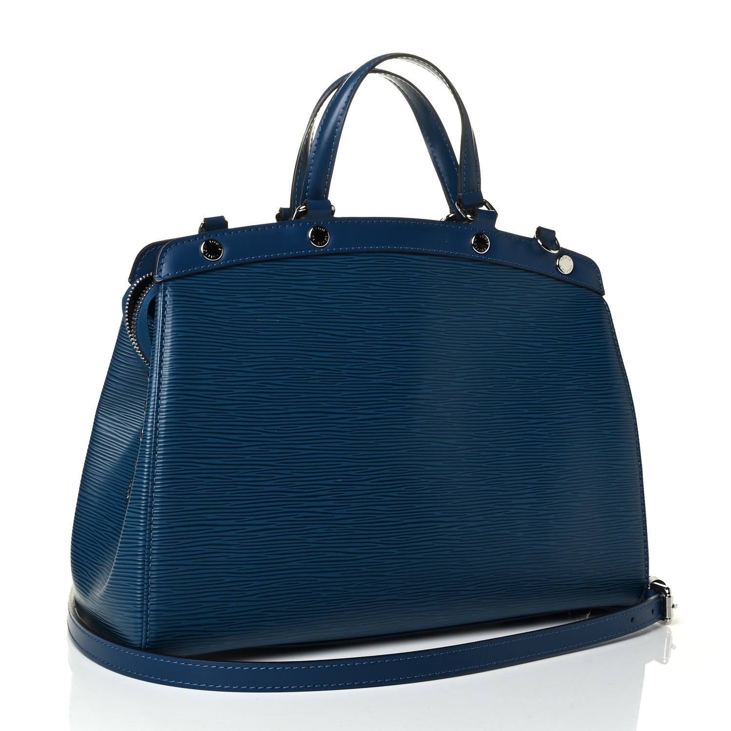 Louis Vuitton Epi Brea MM Saphir 2 of 6