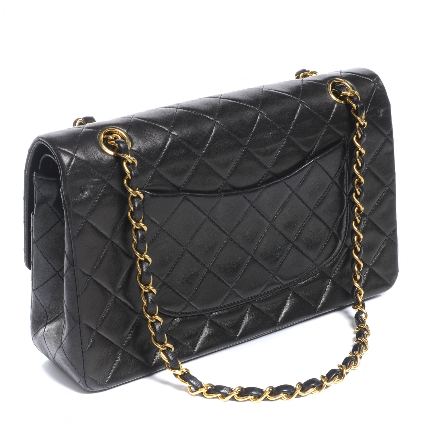 Chanel Lambskin Medium Double Flap Black 3 of 8