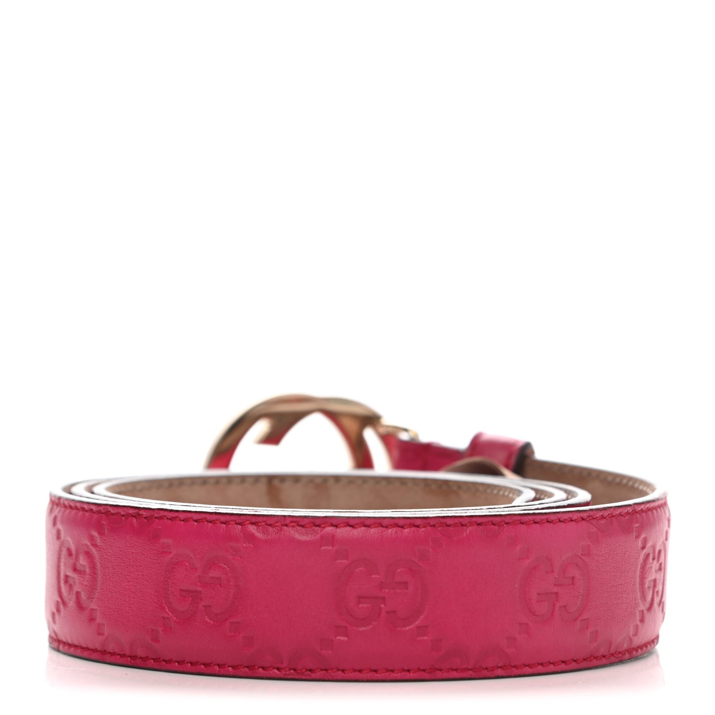 Guccissima Signature Interlocking G Belt 90 36 Blossom