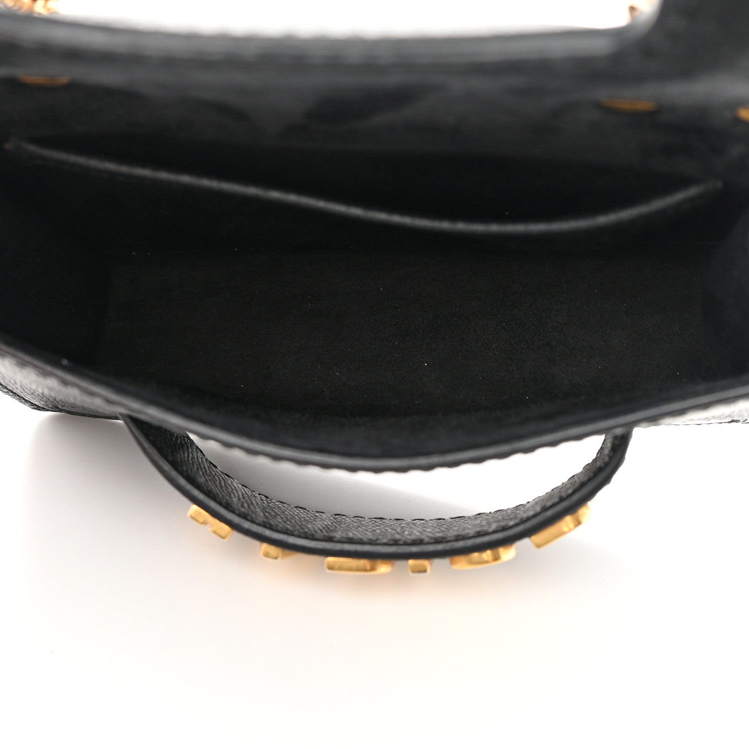 Christian Dior Grained Calfskin Mini J'Adior Chain Flap Bag Black 5 of 15
