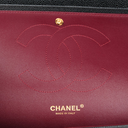 Chanel Caviar Quilted Jumbo Double Flap Black 6 of 9