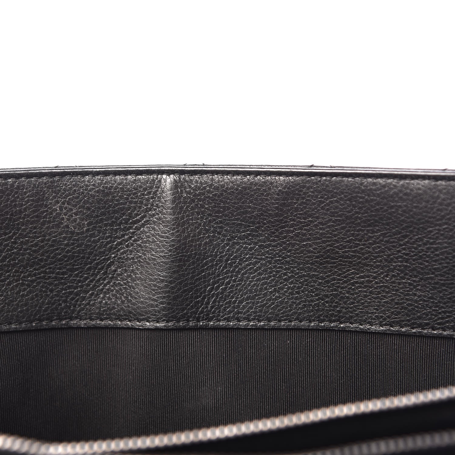 Chanel Calfskin Quilted Frame In Chain Tote Black 12 of 19