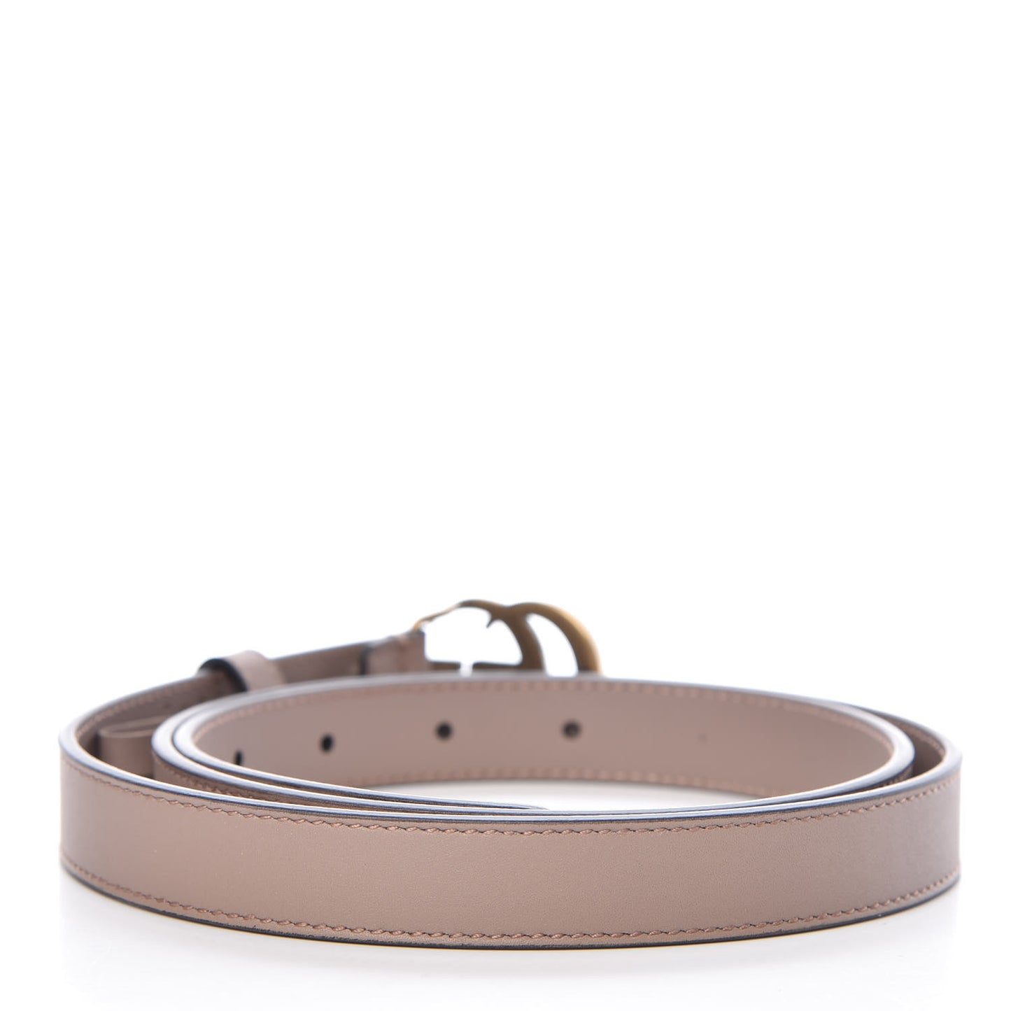 Calfskin Double G 20mm Belt 90 36 Porcelain Rose