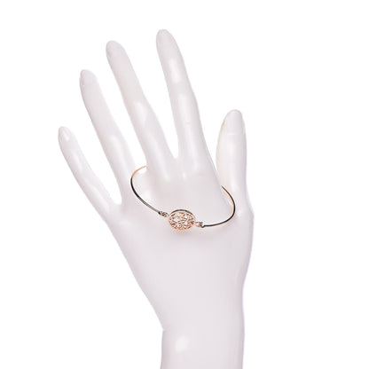 Hermes 18K Rose Gold Chaine D'Ancre Passerelle Bracelet 2 of 5