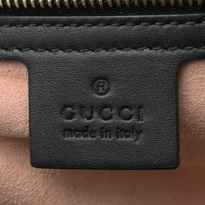 Gucci GG Supreme Monogram Bees Medium Padlock Tote Beige Oro Black 6 of 10