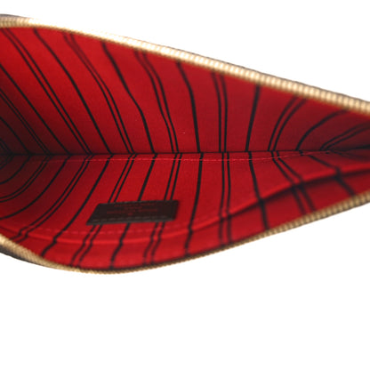 Louis Vuitton Damier Ebene Neverfull MM GM Pochette 5 of 8