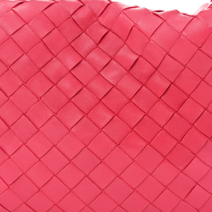 Bottega Veneta Nappa Intrecciato Teen Jodie Hobo Cranberry 8 of 10