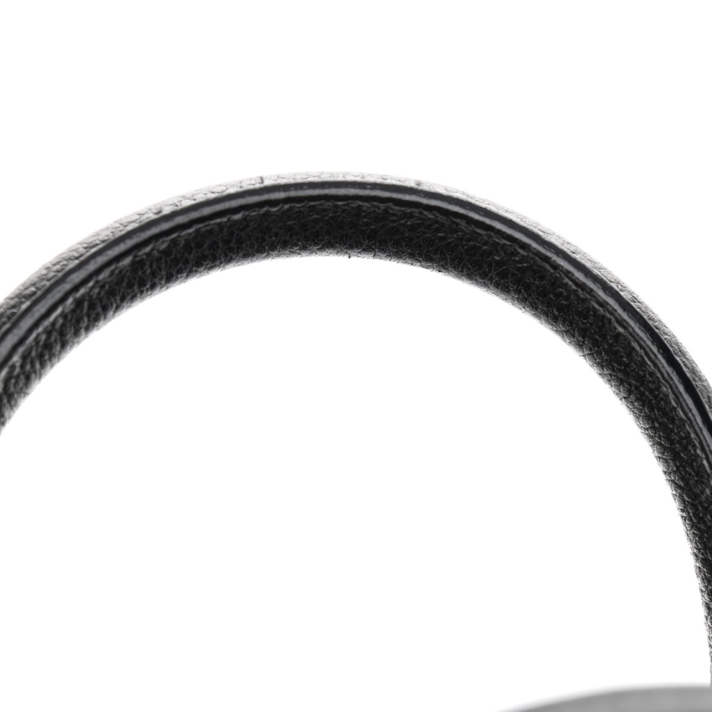 Grained Calfskin Nano Sac De Jour Black