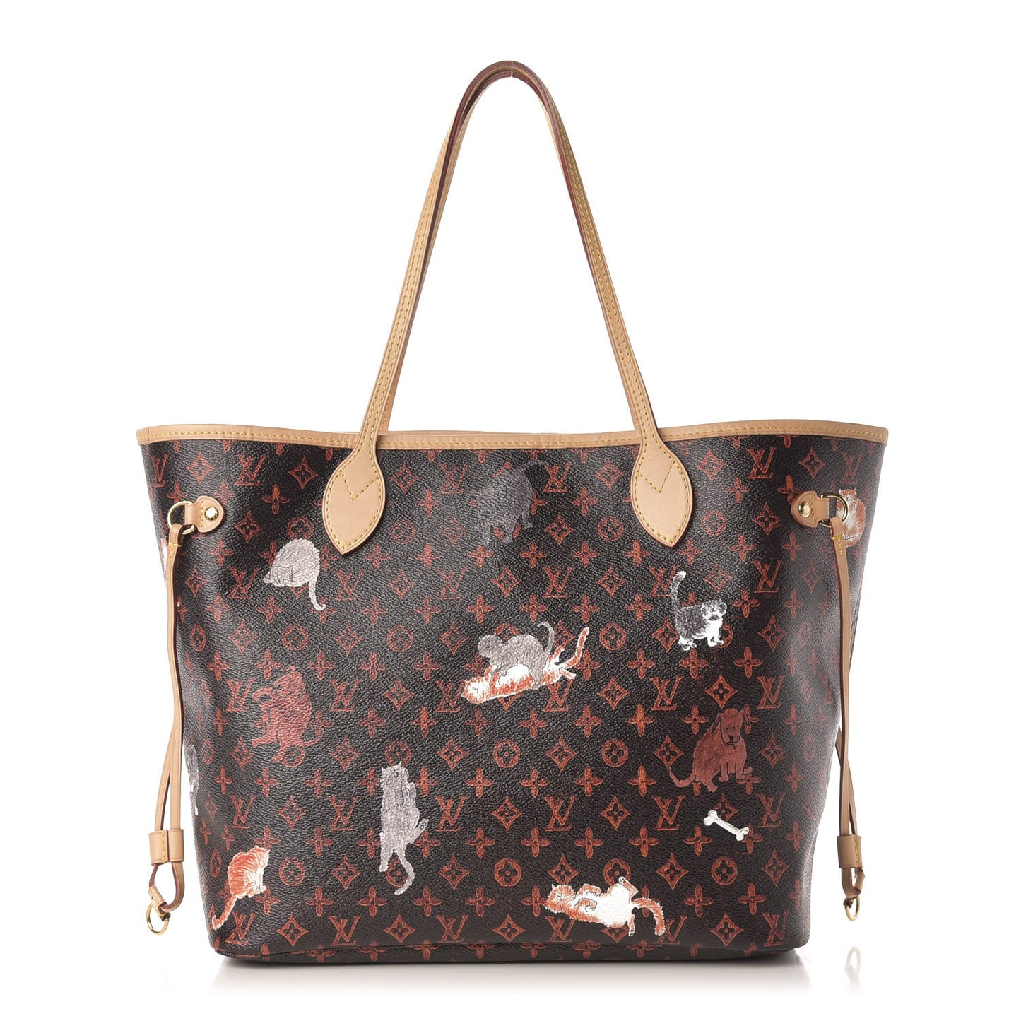 Catogram Neverfull MM Marron