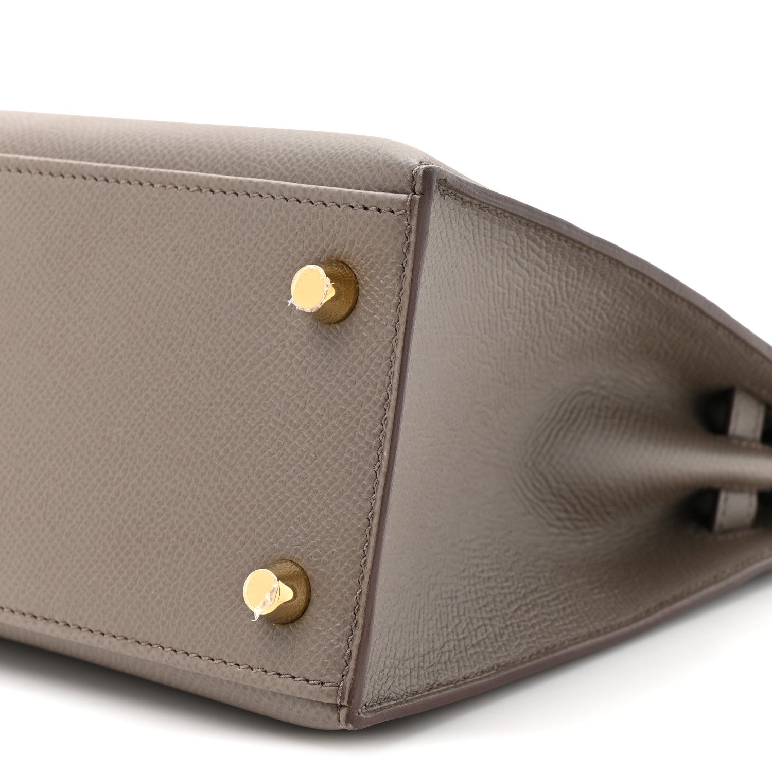 Hermes Epsom Kelly Sellier 25 Etain 9 of 11