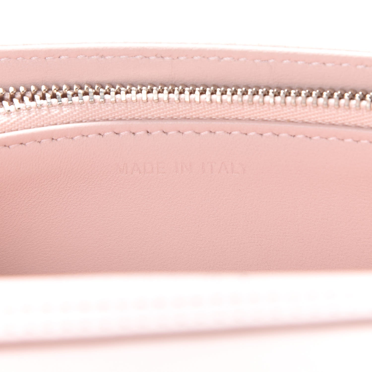Christian Dior Grained Calfskin Diorama Wallet on Chain Pouch Rose Poudre 6 of 10