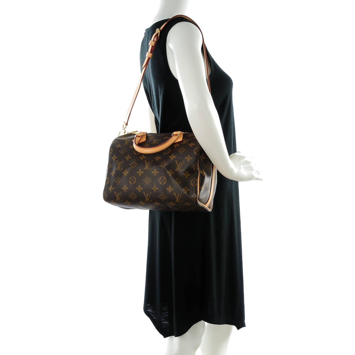 Louis Vuitton Monogram Speedy Bandouliere 25 2 of 7