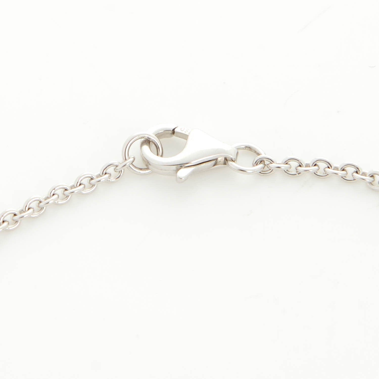 Cartier 18K White Gold Interlocking LOVE Bracelet 3 of 6