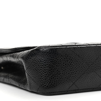 Chanel Caviar Quilted East West Flap Black 10 of 11